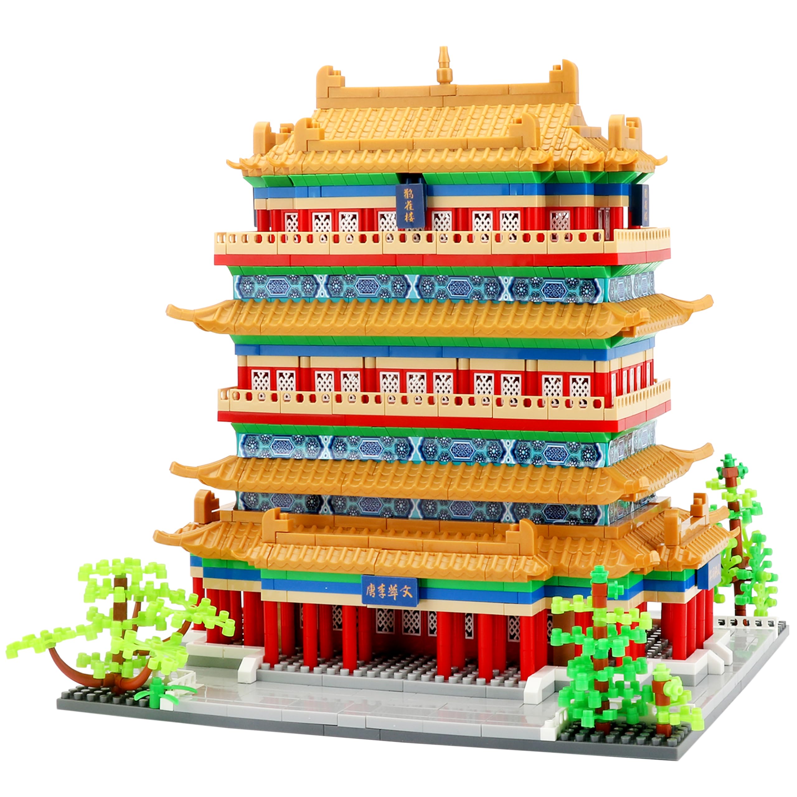 Amazon.com: wriyvngs Chinese Architecture Micro Building
